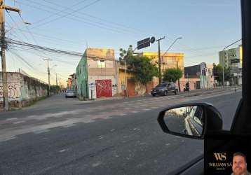 Casa padrão ideal para comércio em frente ao centro fastio com 100 metros  bairro jacarecanga em fortaleza-ce