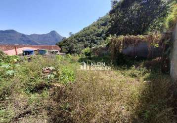 Terreno à venda, 180 m² por r$ 75.000,00 - cônego - nova friburgo/rj