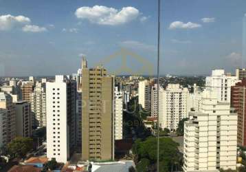 Flat com 1 quarto à venda na avenida júlio de mesquita, 705, cambuí, campinas, 27 m2 por r$ 500.000