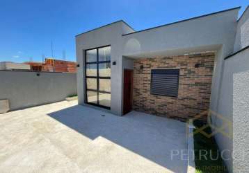 Casa com 3 quartos à venda na rua antonio carlos quariguasi da frota, 173, residencial parque da fazenda, campinas, 101 m2 por r$ 784.500