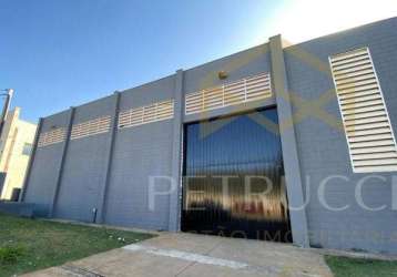 Barracão / galpão / depósito para alugar na via prefeito jurandyr paixão, 001, centro industrial de limeira - cil, limeira, 1200 m2 por r$ 30.000