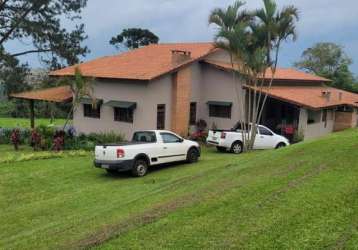 Fazenda com 4 salas à venda no guararema, são miguel arcanjo , 340 m2 por r$ 2.500.000