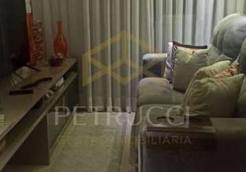 Apartamento com 2 quartos à venda na rua alzira marcondes, 225, residencial parque da fazenda, campinas, 62 m2 por r$ 550.000