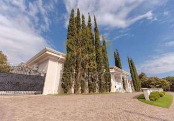 Casa residencial à venda, alphaville, campinas - ca10337.