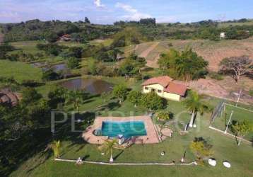 Fazenda à venda na estrada sousas-pedreira km 7, 001, sousas, campinas, 500 m2 por r$ 5.000.000