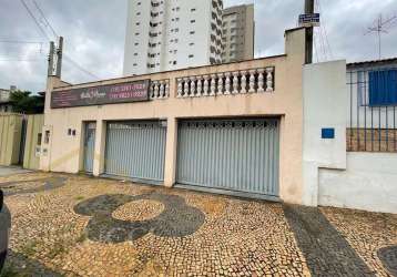 Casa com 4 quartos à venda na rua doutor antônio castro prado, 237, taquaral, campinas, 230 m2 por r$ 900.000