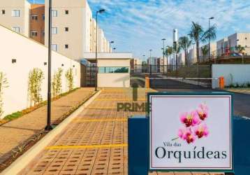 Apartamento à venda no edificio residencial vila das orquideas no dom pedro ii em londrina. as orquídeas com 2 dormitórios, armários planejados, cozin