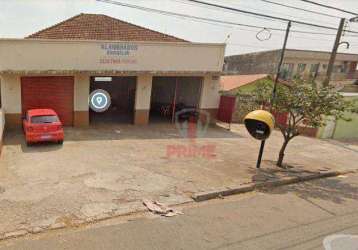 Barracão à venda no centro de londrina. comercial com sala, banheiro social, 3 portas com estacionamento pátio. em ótima localização.