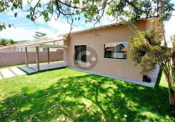 Casa em condomínio para venda em maricá, centro, 3 dormitórios, 1 suíte, 2 banheiros, 2 vagas