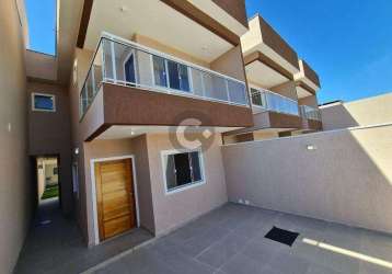 Casa para venda em maricá, jardim atlântico leste (itaipuaçu), 5 dormitórios, 4 suítes, 4 banheiros, 2 vagas