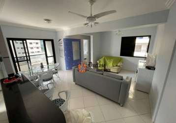 Apartamento com 2 dormitórios à venda, 70 m² por r$ 425.000,00 - vila júlia - guarujá/sp