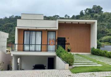 Casa com 3 dormitórios à venda, 234 m² por r$ 1.850.000,00 - condominio quintas da boa vista - atibaia/sp