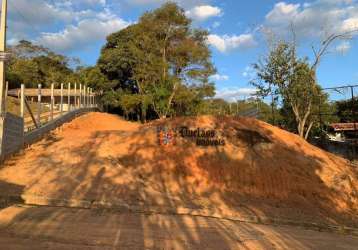 Terreno à venda, com projeto aprovado, 600 m² por r$ 160.000 - estância santa maria do laranjal - atibaia/sp