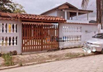 Casa com 2 dormitórios à venda por r$ 380.000 - balneário copacabana - caraguatatuba/sp