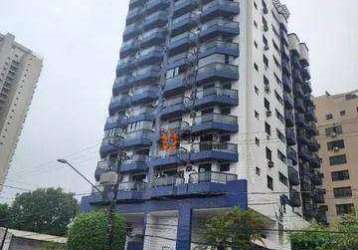 Apartamento com 2 dormitórios à venda, 96 m² por r$ 690.000 - ponta da praia - santos/sp