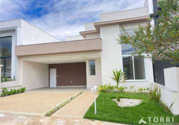 Linda casa à venda no condomínio ibiti royal park, em sorocaba/sp