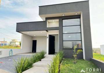 Casa com piscina e suíte a venda no condomínio reserva ipanema em sorocaba/sp