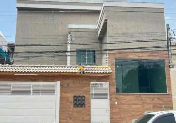 Belo sobrado em condominio fechado no bairro parque boturussu, novo vale à pena conferir