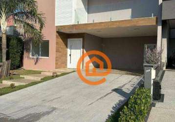 Casa com 3 suítes, 280 m² - venda por r$ 2.800.000 ou aluguel por r$ 12.263/mês - jardim residencial maria dulce - indaiatuba/sp