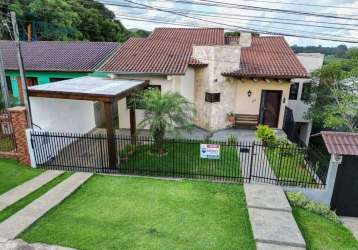 Casa com 5 dormitórios à venda, 236 m² por r$ 735.000,00 - canisianas - irati/pr