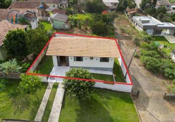 Casa com 2 dormitórios à venda, 60 m² por r$ 245.000,00 - rio bonito - irati/pr