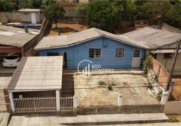 Casa com 2 dormitórios à venda, 35 m² por r$ 77.000,00 - periquitos - ponta grossa/pr