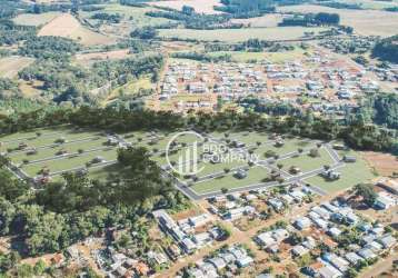 Terreno à venda, 230 m² por r$ 71.760,00 - água verde - laranjeiras do sul/pr