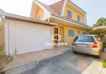 Casa com 3 dormitórios à venda, 183 m² por r$ 890.000,00 - cajuru - curitiba/pr