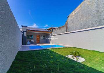 Casa com piscina no bairro estados  conforto, lazer e localização  - fazenda rio grande