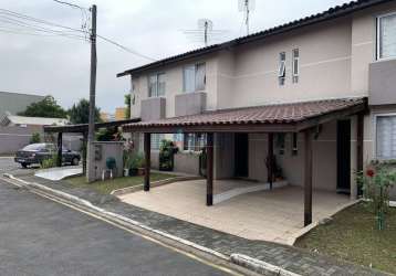 Casa em condomínio fechado com 3 quartos à venda na rua gastão luiz cruls, 2290, bairro alto, curitiba por r$ 375.000