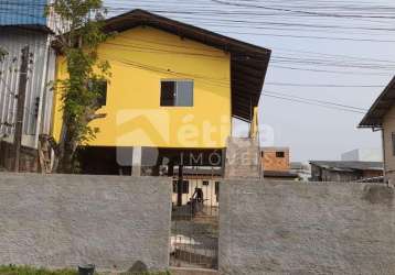 Casa com edícula e terreno grande à venda no bairro cordeiros, itajaí  imperdível