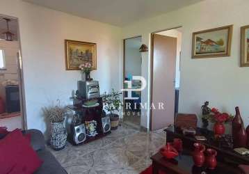 Apartamento com 2 dormitórios à venda, 37 m² por r$ 100.000,00 - ponta grossa - maricá/rj