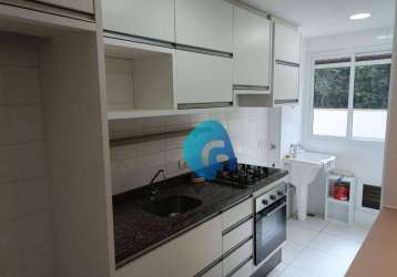 Apartamento com 2 dormitórios para alugar, 52 m² por r$ 3.194,63/mês - bacacheri - curitiba/pr