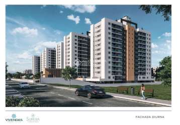 Apartamento com 2 quartos à venda na rua sebastiana coutinho, 216, areias, são josé, 65 m2 por r$ 490.000