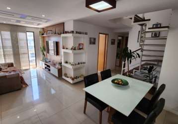 Cobertura duplex sol da manhã à venda no recreio com 4 quartos, 2 vagas e 170m².