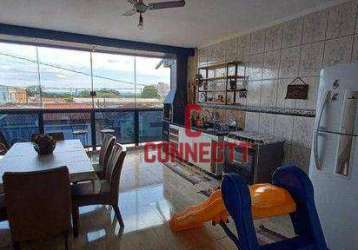 Sobrado à venda, 201 m² por r$ 500.000,00 - ipiranga - ribeirão preto/sp