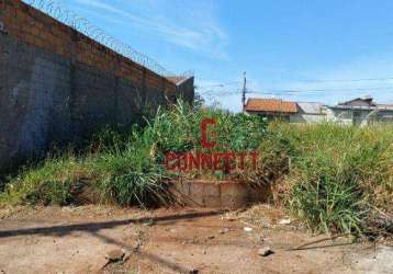 Terreno comercial de 290m2  sendo frente para avenida e fundo para rua no planalto verde r$260.000,00