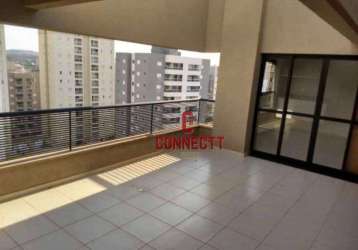 Apartamento duplex com 4 dormitórios, 158 m² - venda por r$ 1.010.000 ou aluguel por r$ 4.900,00/mês - nova aliança - ribeirão preto/sp