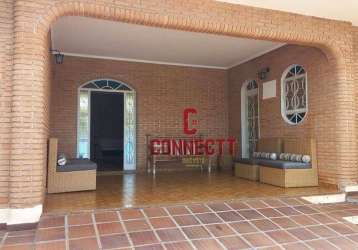 Casa com 4 dormitórios à venda, 318 m² por r$ 1.100.000 - jardim paulista - ribeirão preto/sp