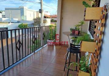 Casa com 3 dormitórios à venda, 196 m² por r$ 750.000 - bonfim paulista - ribeirão preto/sp