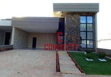 Casa com 3 dormitórios à venda, 172 m² por r$ 1.290.000,00 - vivendas da mata - portal aroeira - ribeirão preto/sp