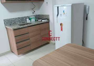 Flat com 1 dormitório para alugar, 30 m² por r$ 2.120/mês - nova aliança - ribeirão preto/sp