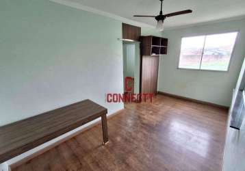 Apartamento com 2 dormitórios para alugar, 48 m² por r$ 1.665,00/mês - city ribeirão - ribeirão preto/sp