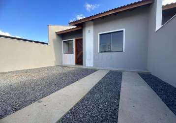 Casa para venda em guaramirim, corticeira, 2 dormitórios, 1 banheiro, 1 vaga