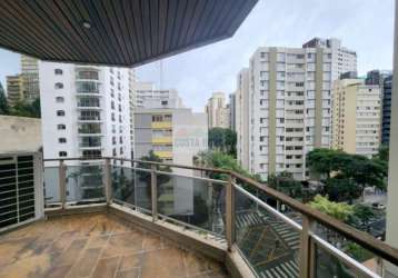 Excelente apartamento na mesma calçada de entrada do shopping higienópolis, 4 dormitórios, 3 vagas