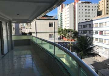 Apartamento à venda de 170m² com 3 suítes, vila tupi - praia grande- sp