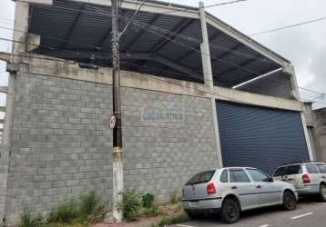 Galpão para locação, 350 m² de área útil, 2 banheiros. bem localizado no bairro ocian, praia grande