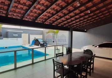 Vende se casa de 350m² com piscina em itanhaém com 05 quartos sendo 02 suítes