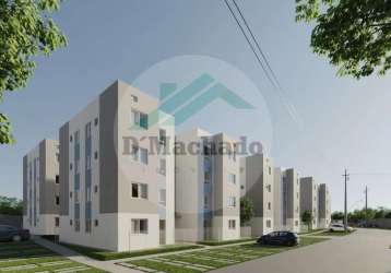 Apartamento para venda em fazenda rio grande, estados, 2 dormitórios, 1 banheiro, 1 vaga