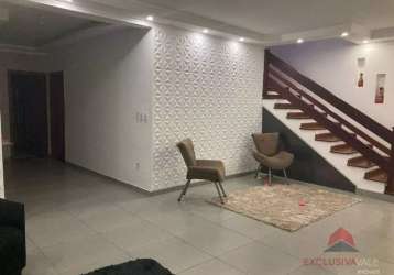 Casa com 5 dormitórios para alugar, 250 m² por r$ 9.600/mês - urbanova - são josé dos campos/sp